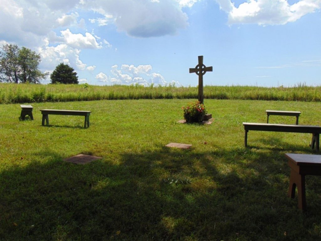 St. Luke's Chapel - graveyard view